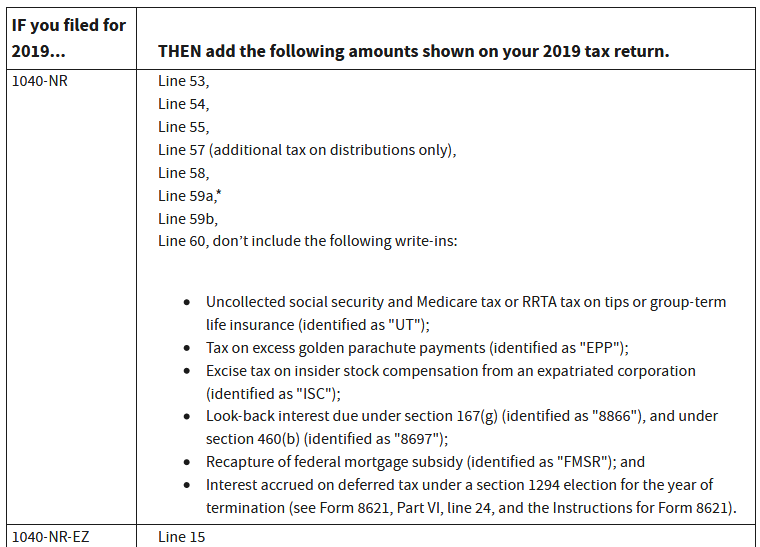  NRA RA Estimated Tax 